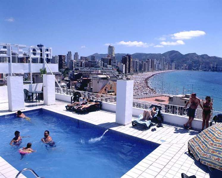 Hotel Centro Mar ベニドルム エクステリア 写真