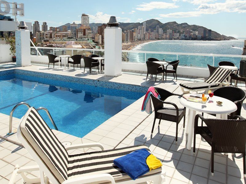 Hotel Centro Mar ベニドルム エクステリア 写真