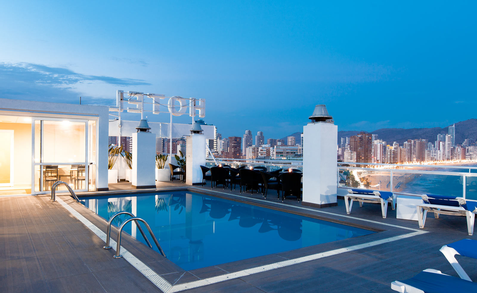 Hotel Centro Mar ベニドルム エクステリア 写真
