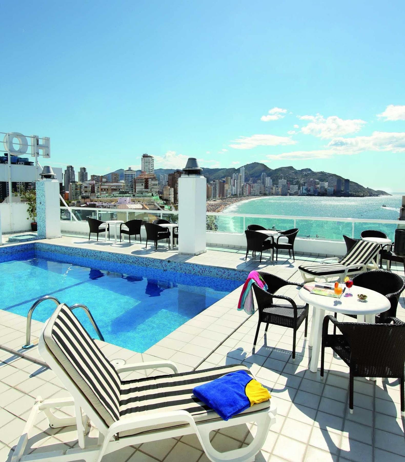 Hotel Centro Mar ベニドルム エクステリア 写真