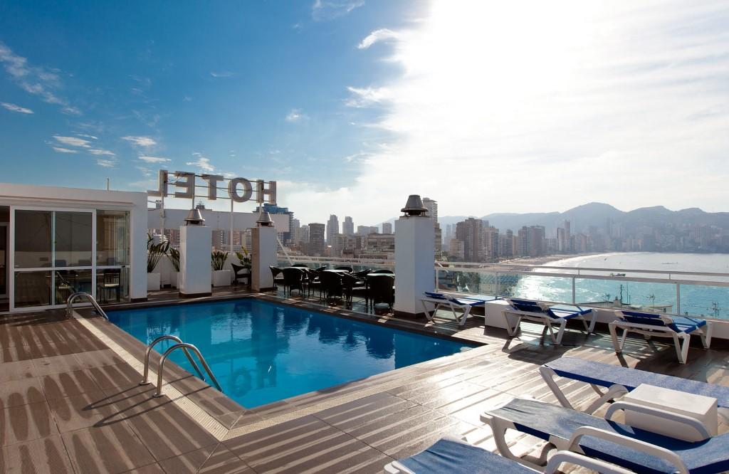 Hotel Centro Mar ベニドルム エクステリア 写真